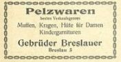 Gebrüder Breslauer, Pelzwarenfabrik